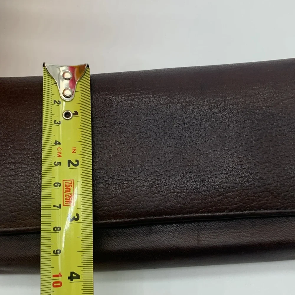 Wilsons Leather Chocolate Brown Wallet Standard Size
